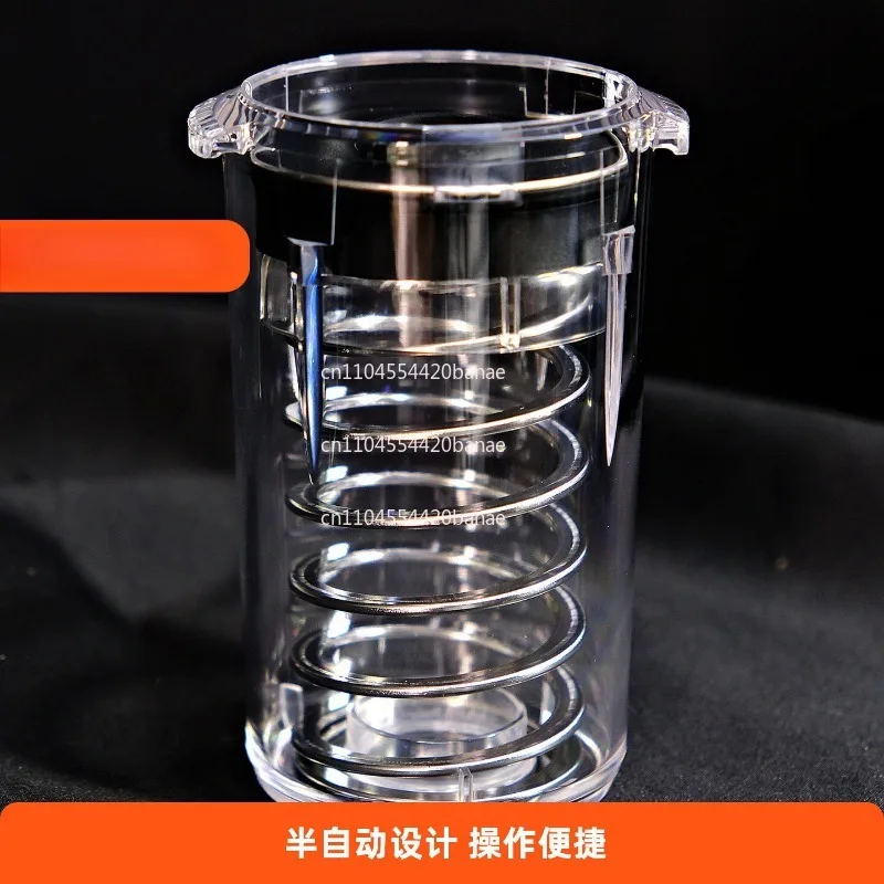 Semi-automatic coffee machine E61 brewing head backwash cleaning artifact
