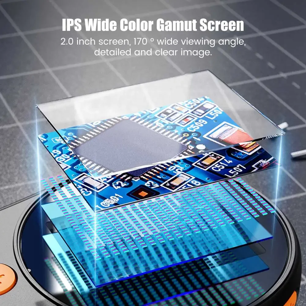Microscope numérique avec loupe, pièce vidéo, 1080P, 500X, électronique, réparation, analyseur de peau, Windows, Mac