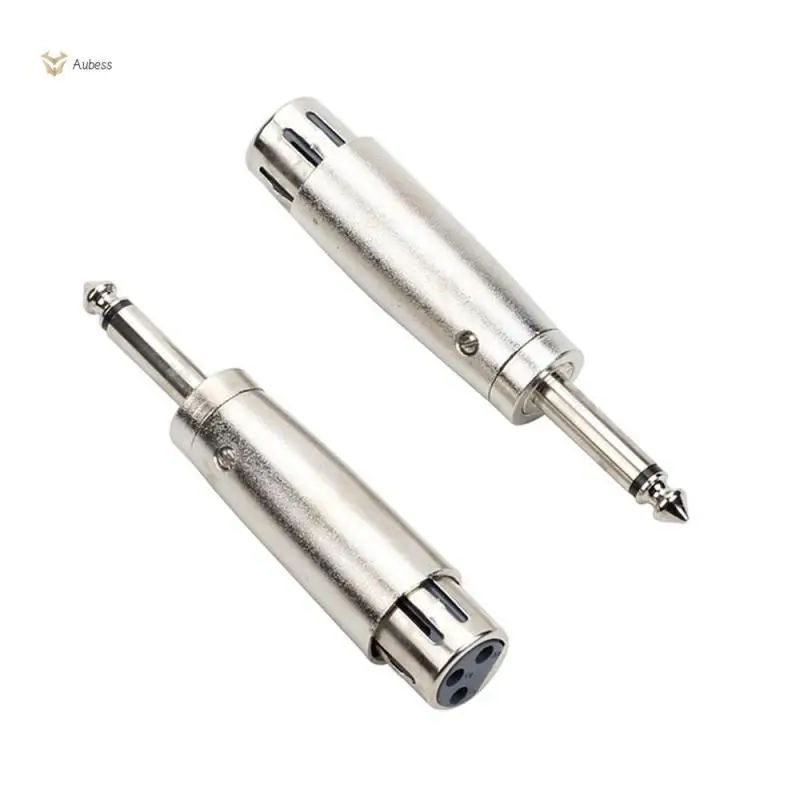 Microphone Adapter Good Contact Connector Audio Accessories Audio Plug High Quality Material Brass Tin Plated Audio Devices