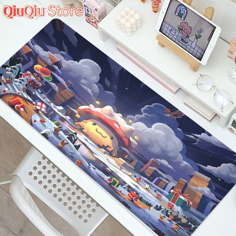 

Maplestory Mouse Pad Cute Pink Kawaii Gamers Accessories Mouse Mats Xxl Mausepad Gamer Mousemat Gaming Anime Rug Office Carpet.