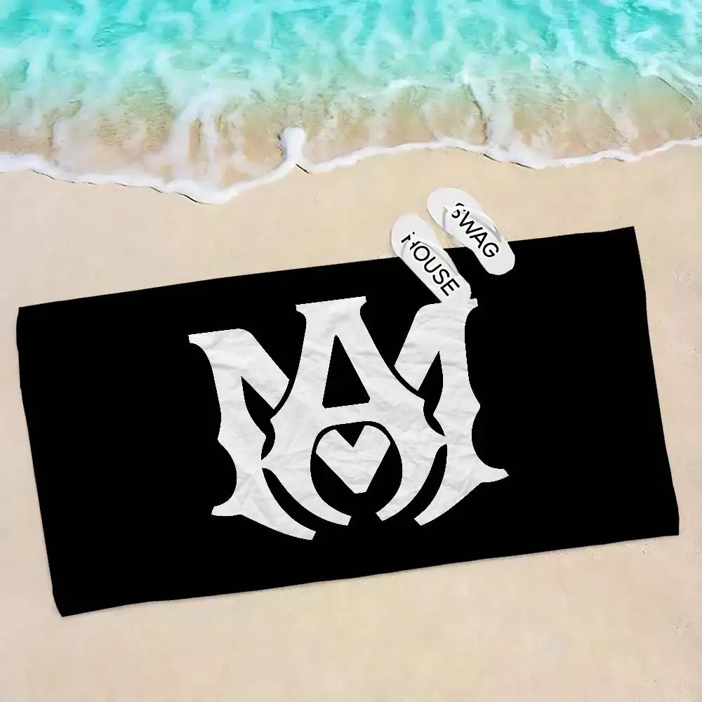 Toallas de playa grandes de microfibra de la marca de ropa A-AMIRI, toalla de secado rápido, toallas de playa para arena, toalla de piscina para viajes, natación, yoga