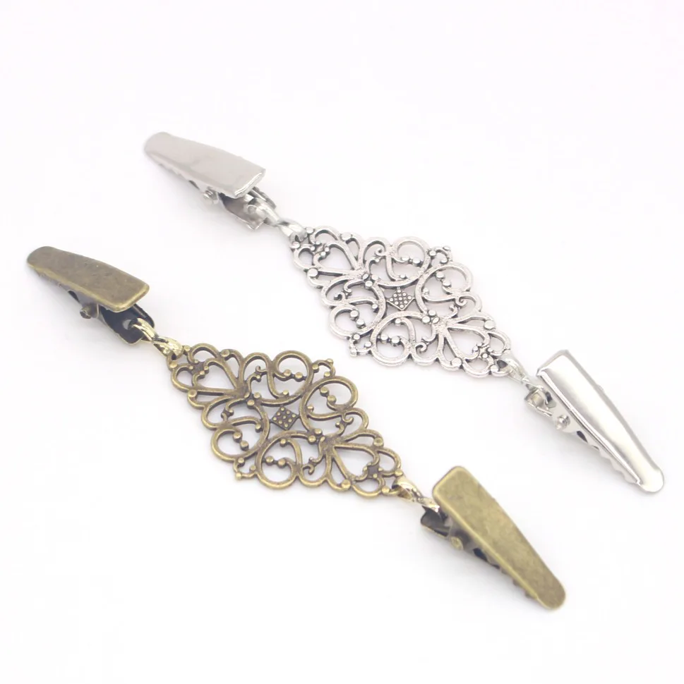 Sewing Supplies Fashion Alloy Material Women Dress Decor Clothing Clip Clamps for Fabric Cardigan Clamps Fasteners for Clothes
