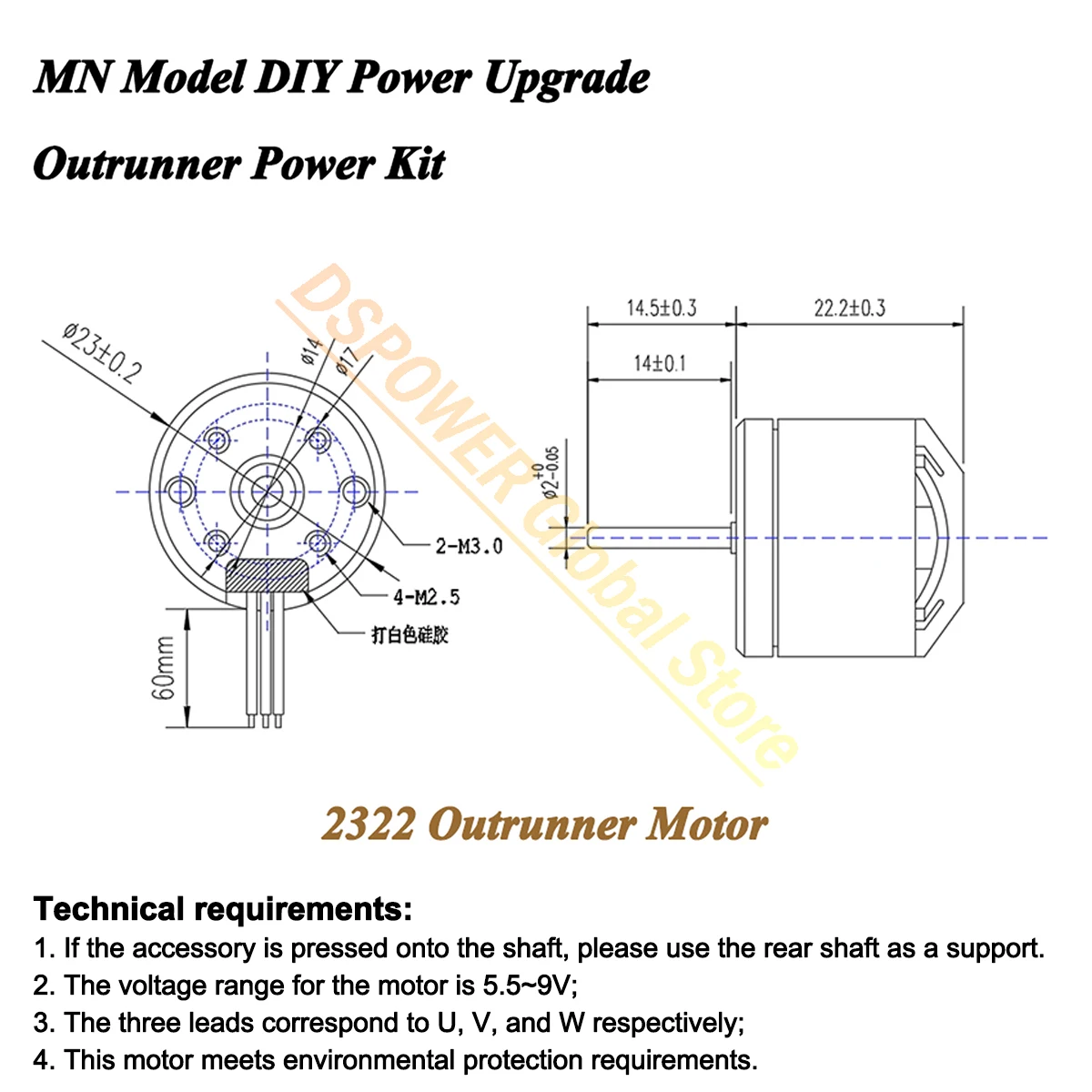 

1/12 RC MN Car Upgrade Kit 2322 2600KV 3500KV Brushless Motor AM32 45A Metal ESC SM3.0/T Plug for MN82 MN99 MN168 MN78 Power Kit