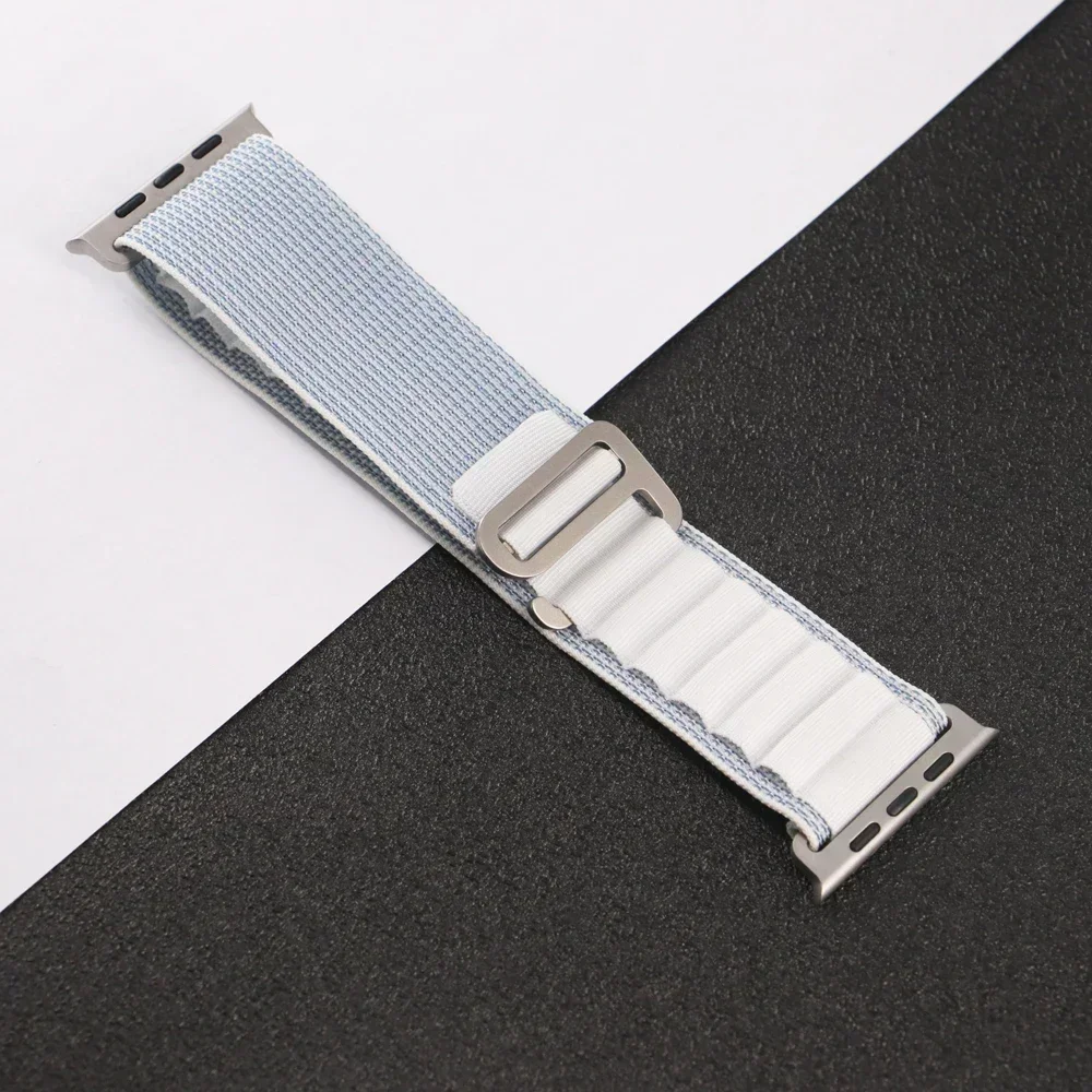 Ремешки с альпийской петлей для Apple Watch Ultra 2, ремешок 49 мм, 44 мм, 45 мм, 40 мм, 41 мм, нейлоновый браслет iwatch series 10 9 3 6 7 8 se 46 мм 42 мм