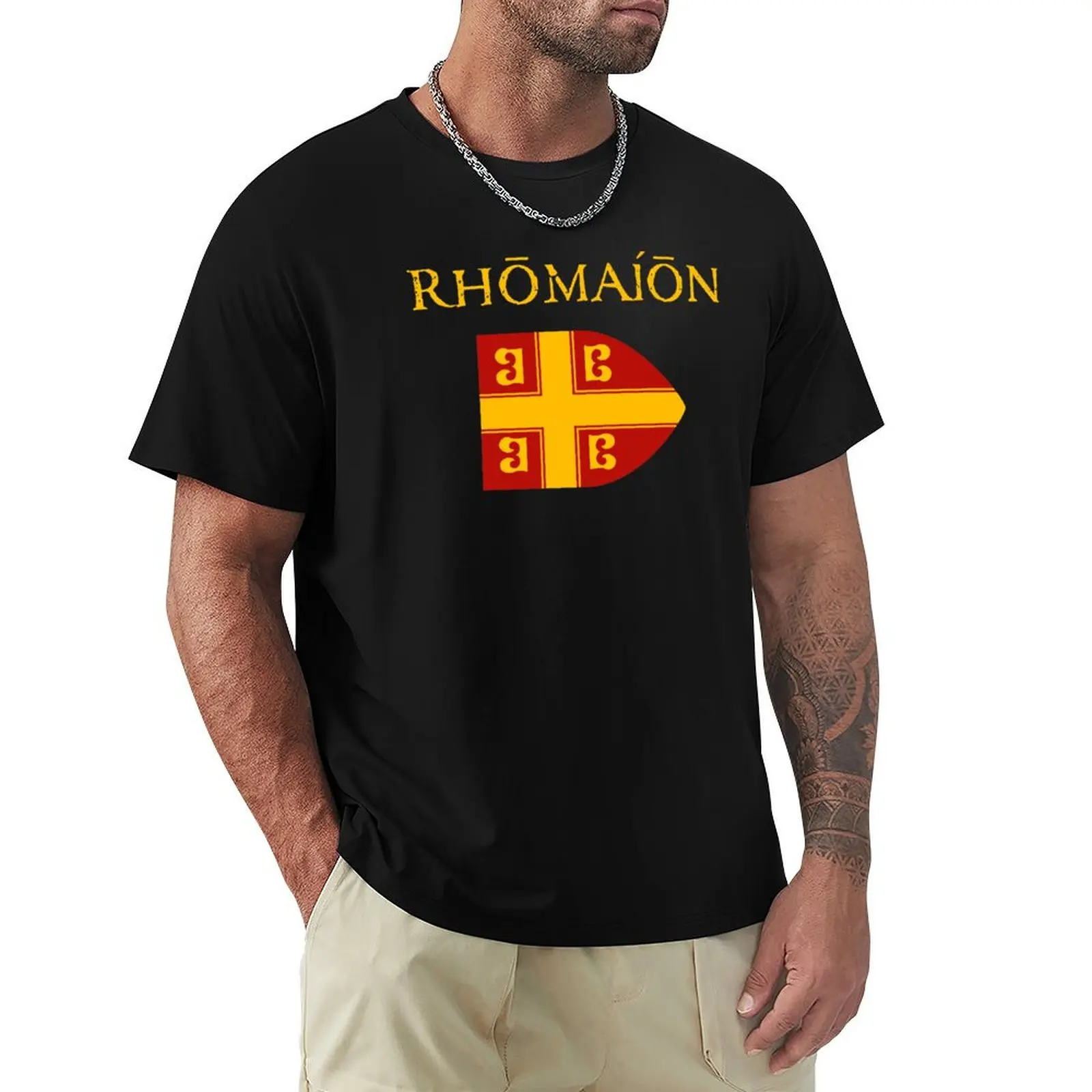 

Byzantium - Rhomaion T-Shirt anime tshirt funny costumes customs design your own black t-shirts for men