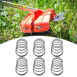 5pcs Spool Universal Grass Trimmer Head Springs Bump Knob Line Cap sostituzione Metal Mower Compression Brush Cutter Parts Farm