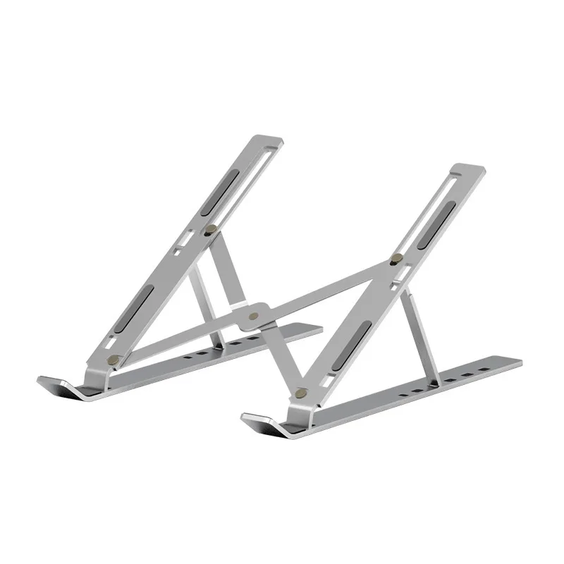 New 7-Level Adjustable Aluminum Alloy Laptop Riser Holder Computer Stand For Desk