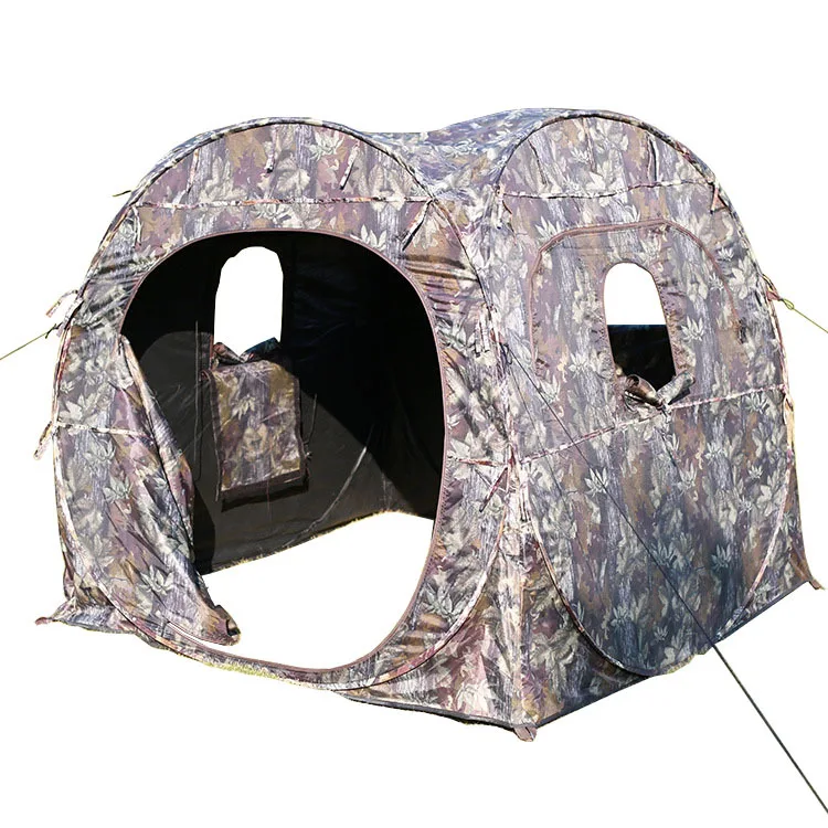 

Custom Quick-Set Outdoor Bird Photography Hunting Dome Tent Camping Oxford Tent Folding Camouflage 1-2 Person Tent