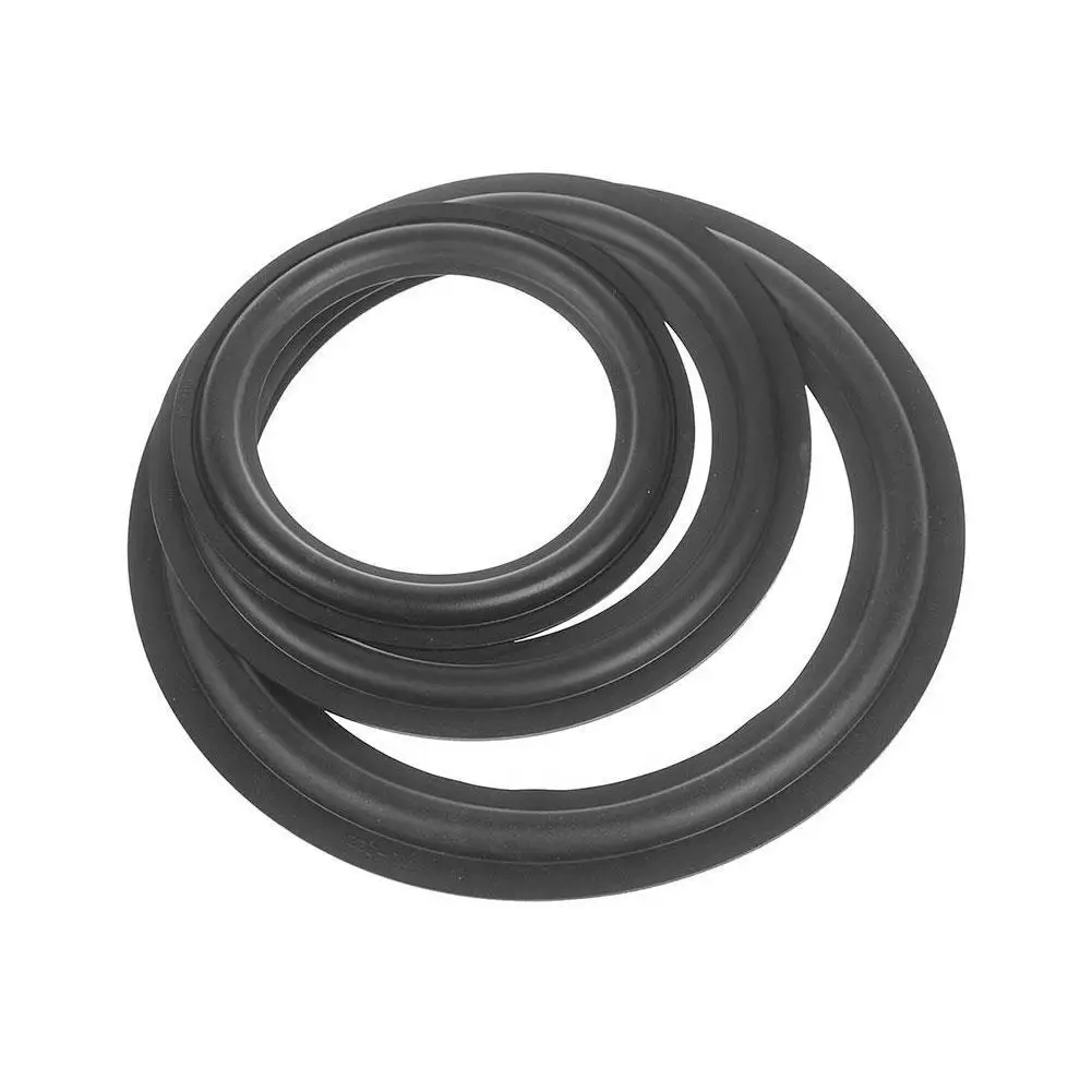 4/5/6.5/8/10/12 Inch Universal High Elasticity Speaker Surround Repair Woofer Edge Replacement Rubber