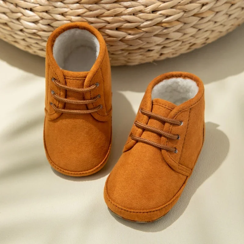 

2025 Casual Baby Shoes Winter Warm Boy Girl Sneakers Baby Unisex Boots Newborn Infant Toddler First Walkers Crib Shoes