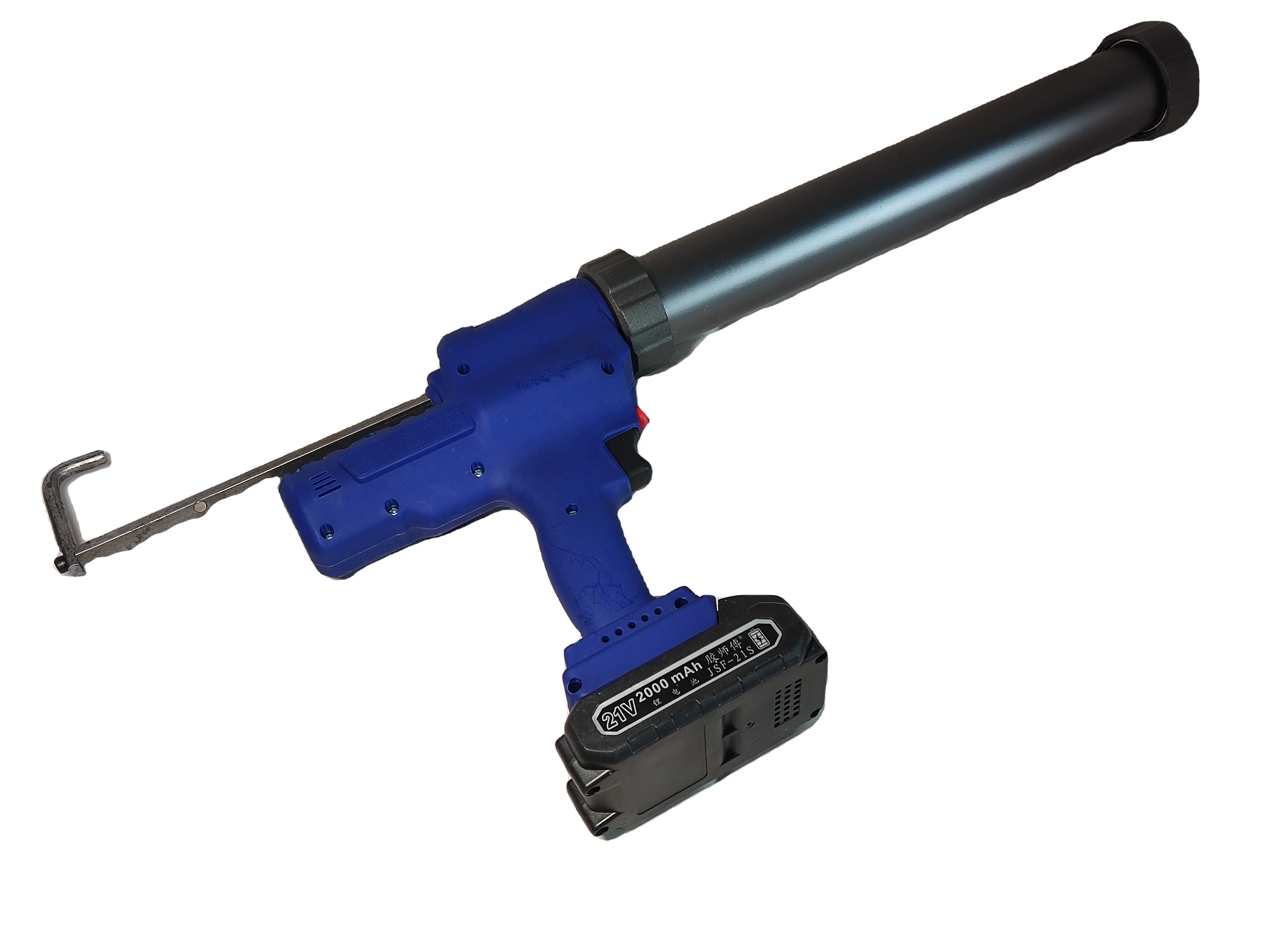 Profesjonalny, wysokiej jakości akumulatorowy pistolet do silikonu, klasy przemysłowej, doskonała wydajność, do prac budowlanych.