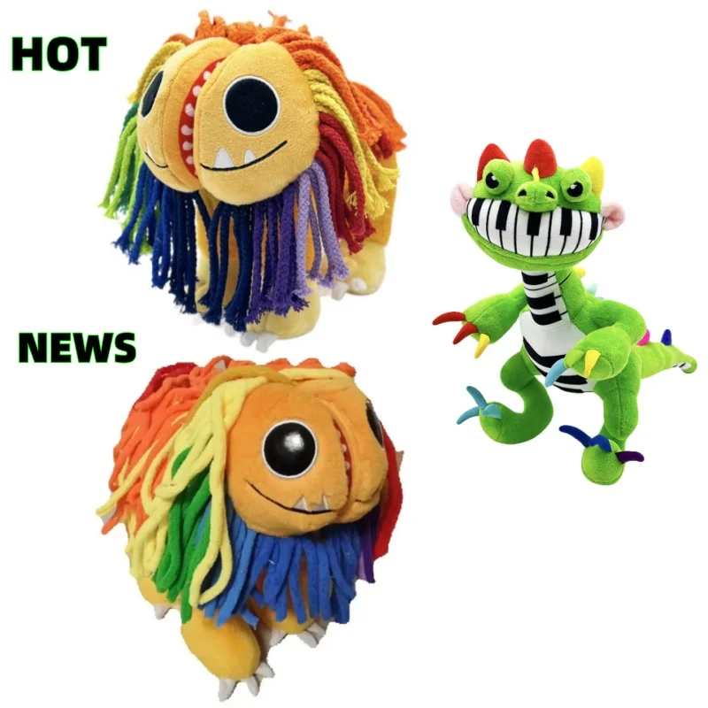 25 cm Yarnaby colorato leone bambola sorriso bicho giocattolo camera da letto divano decora cuscino per regali di compleanno per bambini