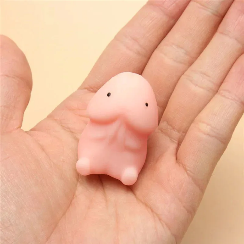 

5Pcs Creative Novelty Toys Mini Funny Soft Rebound Toy Decompression Toy Adult Stress Relief Relax Pressure Toy Interesting Gift