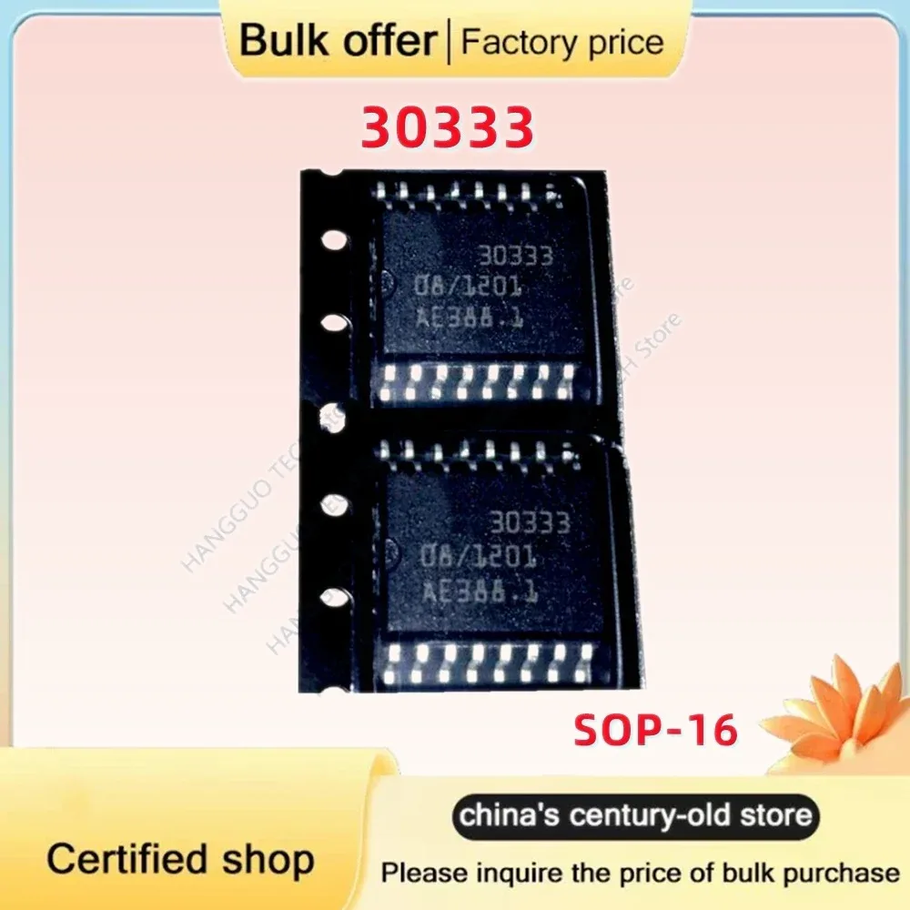 5-10PCS/Lot Original 30333 SOP-16 IC Chip For Automotive Computer Board Wave Box
