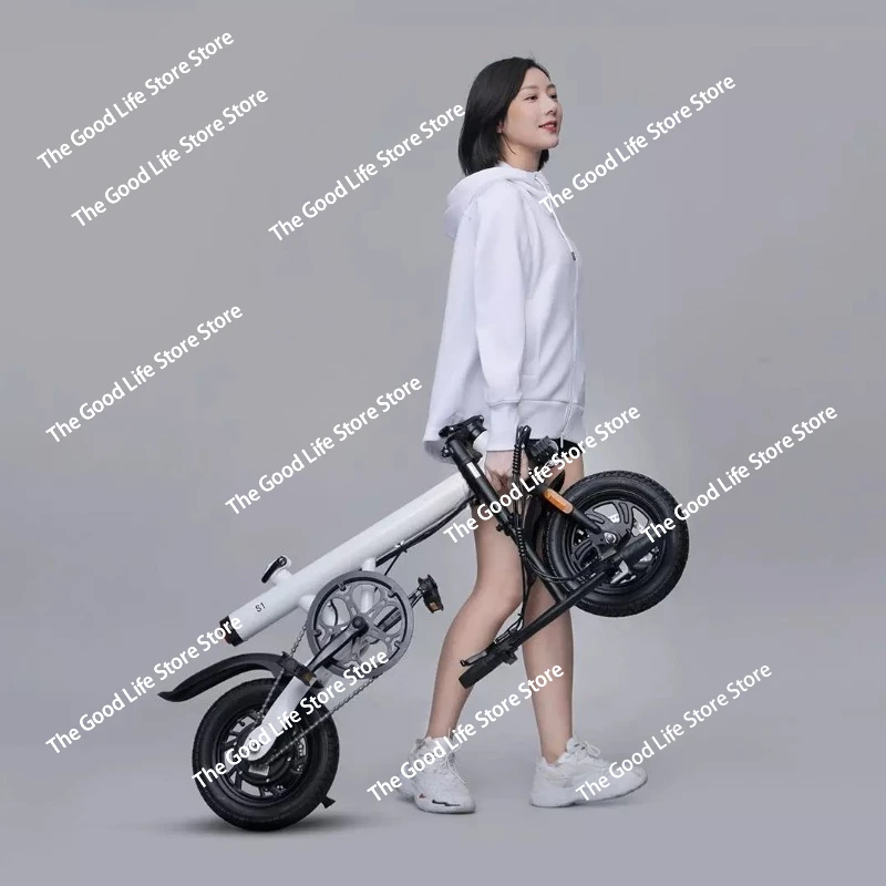

S1 folding electric bicycle 12-inch portable transportation new national standard lithium battery daily commuting