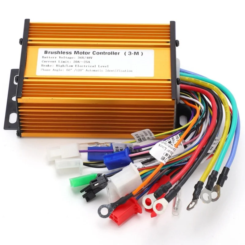 

Electric Bike Brushless Motor Controller 9 Tube 3 Mode Electric Scooter Speed Controller48V-72V