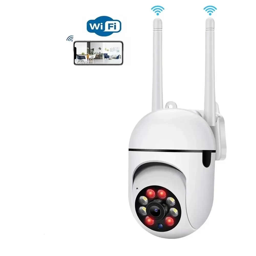 A7 Camera 360 degree rotating remote PTZ home mount wireless WIFI night vision camera