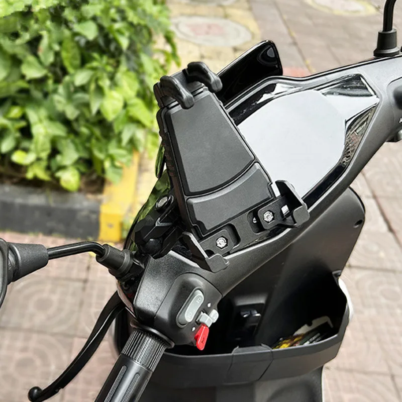 For Suzuki Burgman 125 400 650 SKY WAVE 650 AN400 GPS Navigation Frame Mobile Phone Navigation Bracket Motorcycle Accessories