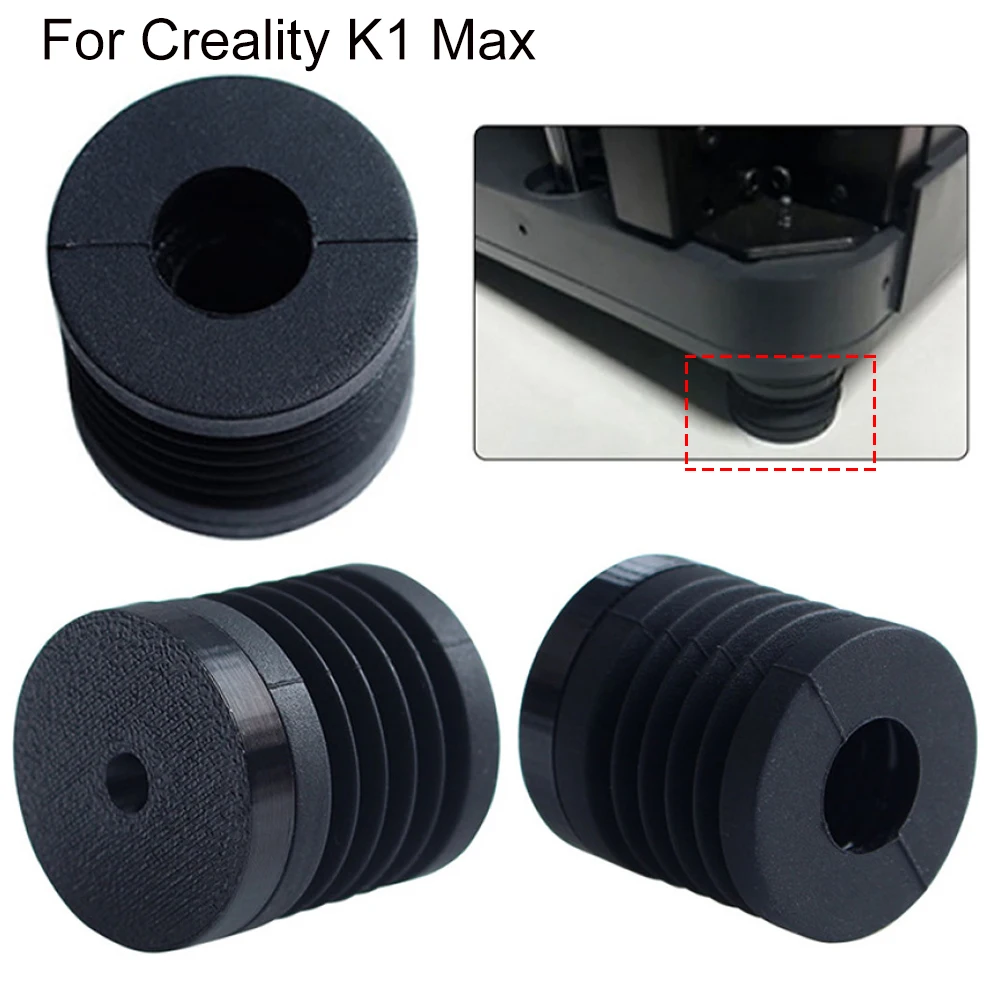 For Creality K1 Max Anti Vibration Dust-proof Feet Pads Rubber Foot Mats Anti-slip Rubber Shock Pad 3D Printer Accessories