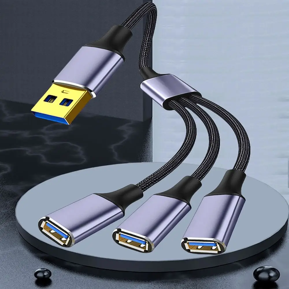 

Профессиональный конвертер USB 2.0, концентратор, быстрая зарядка, передача данных, разветвитель 3 в 1, многофункциональный адаптер OTG для ноутбука