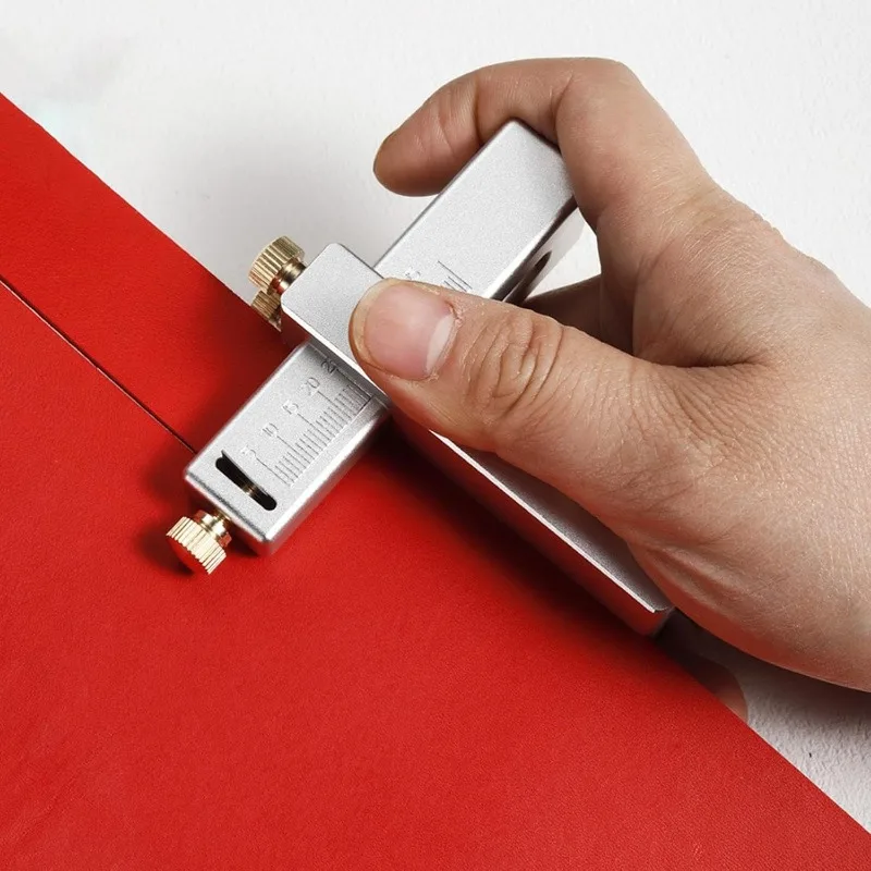 Leather Cutting Tool Leather Craft Accessories Clear Scale Leather Strip Belt Cutter