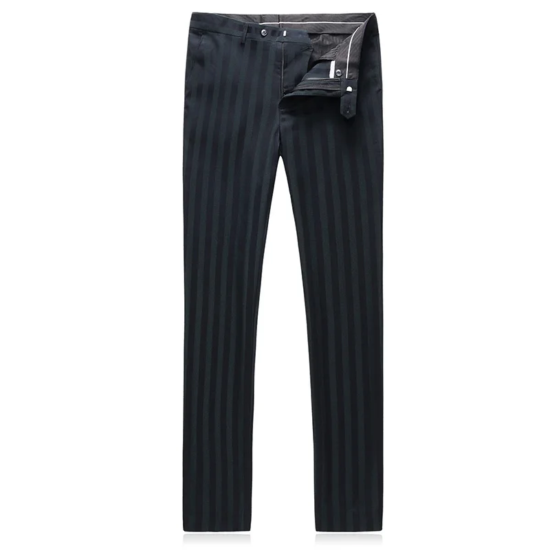 2024Men\'s fine high-end large size suit (suit + vest + trousers) Fashion business casual handsome stylish casual three-piece set