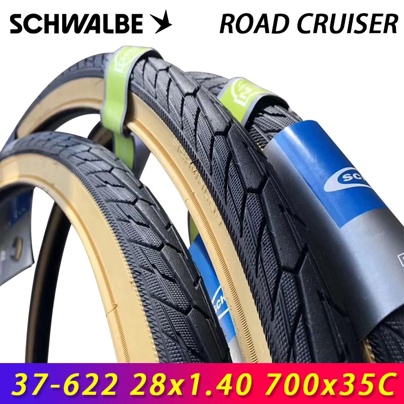 SCHWALBE Original ROAD CRUISER Wired Bicycle Tire 700x35c/40c for City Touring Road Gravel Bicycle MTB Bike Cycling Parts