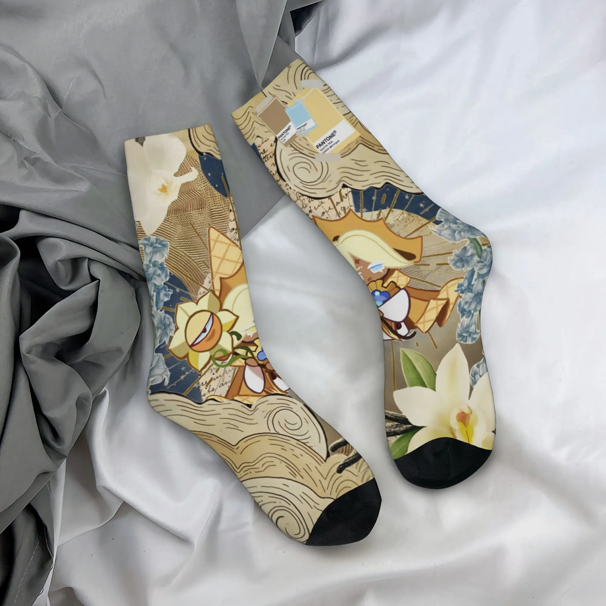 Cookie run kingdom Gift Socks Merchandise for Unisex Breathable Print Socks