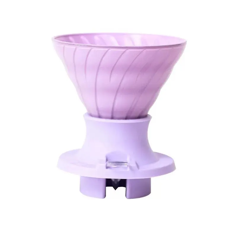 Filter Cup Hand Brewed Coffee Glass Drip Filter Cup Steeped Tea Set 3