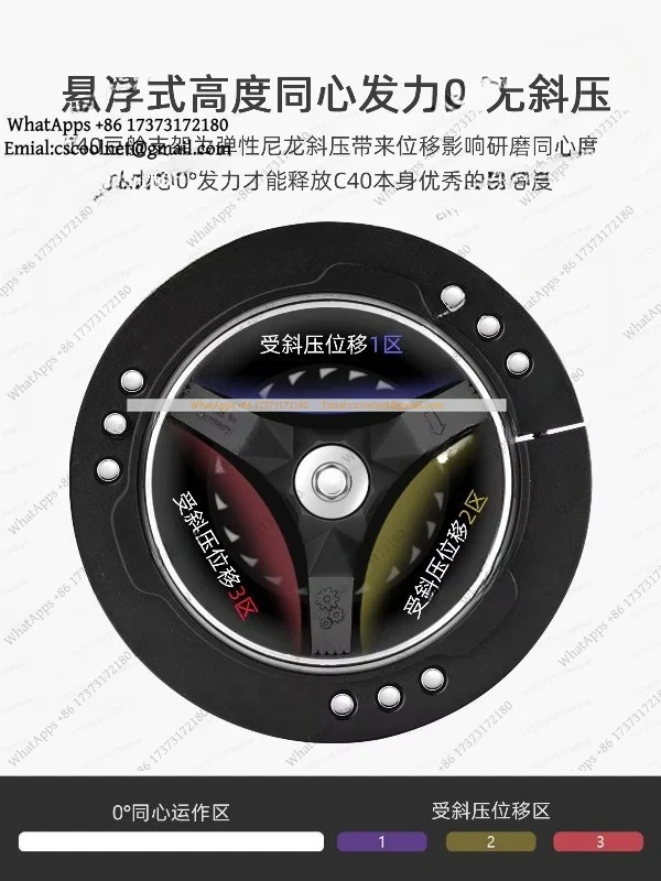 k06 M2 Electric Motor Module for C60 C40 MK4 Manual Coffee Grinder Parts Commander Compatible Replacement Accessory Upgrade