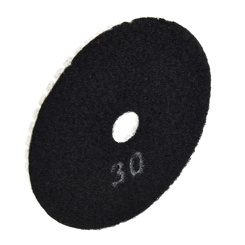 4 Inch Polishing Pads Wet Dry Polishing Mat For Granite Stone Concrete Marble Polishing Use Grinding Discs Set