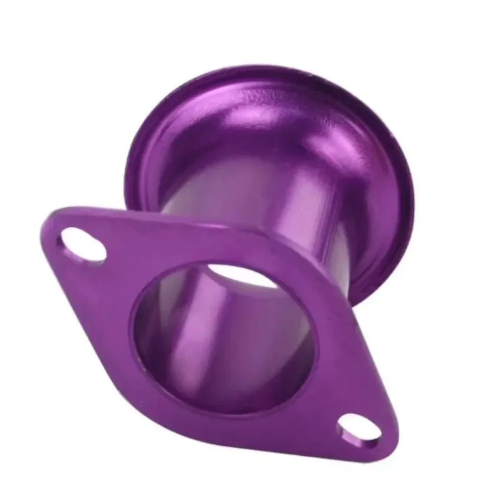 1Pc Aluminum Velocity Stack Air Horn Funnel for 4AGE 20V ITB Intake Trumpet Compatible with AE86 Chassis Gold Silver Red Purple