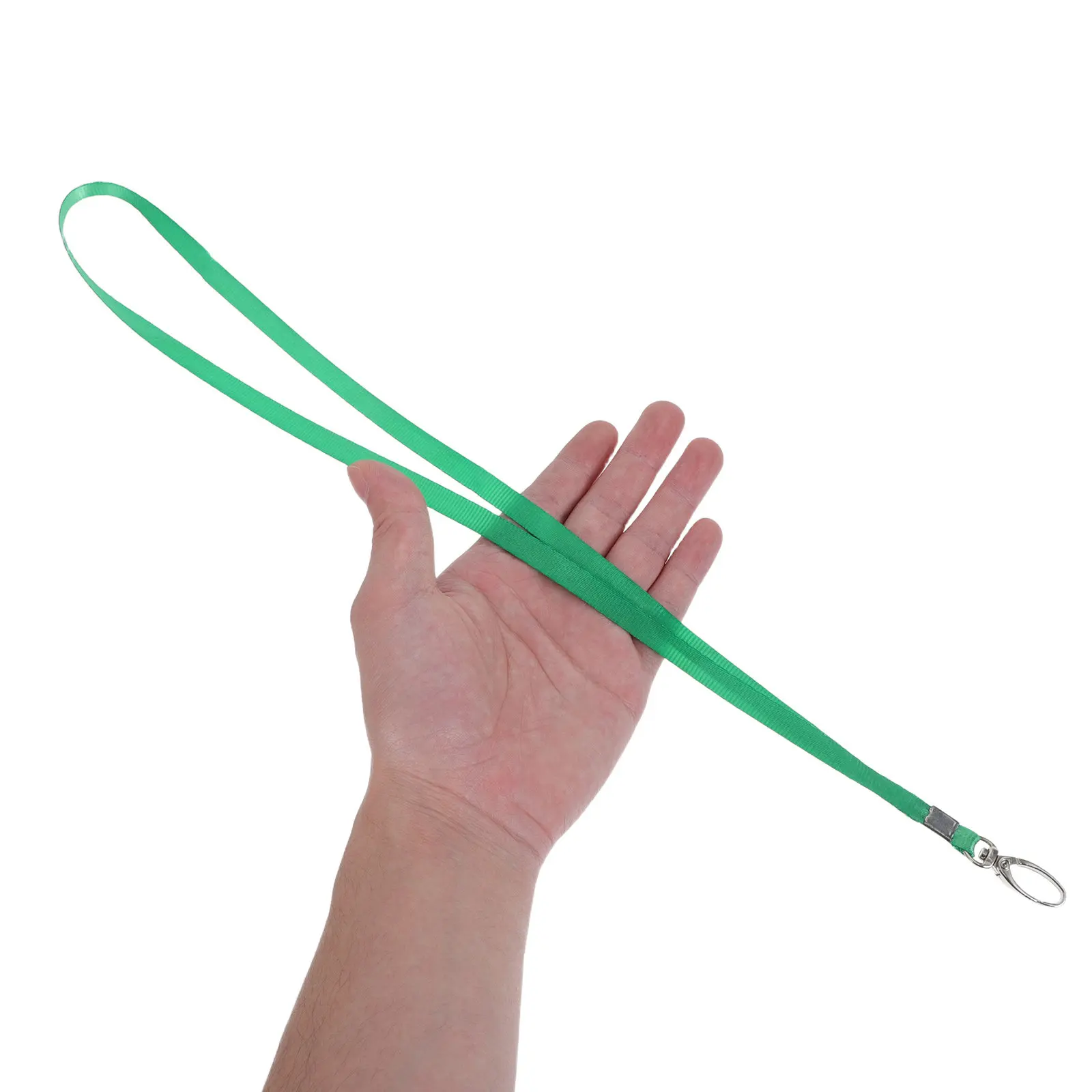 

50Pcs Nylon Lanyard for Id Badges Lightweight Neck Strap Swivel Hook Small Badge Holder Office School Work Event Access Pass