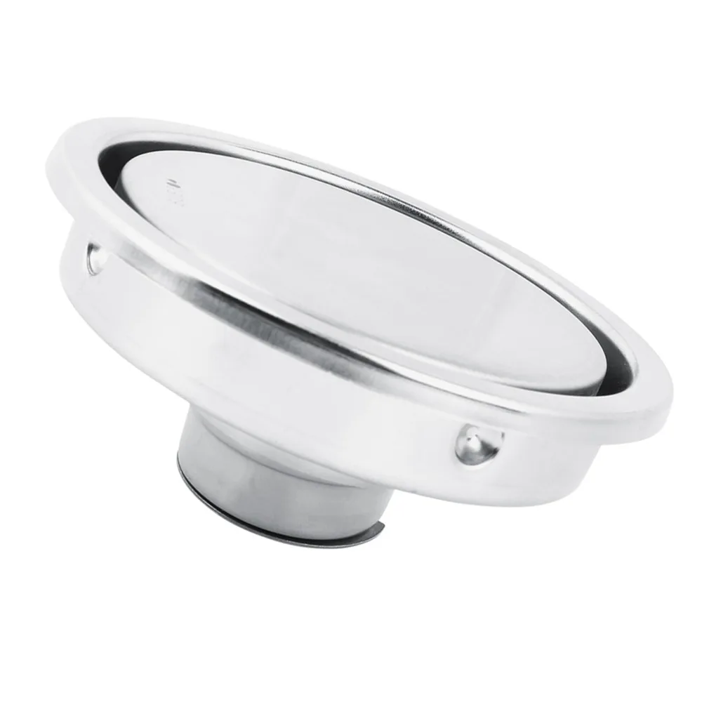 304 Stainless Steel Floor Drain Round Shape Anti-Odor Waste Gate Cover Snap in Design Odor Resistant Floor Drainer Garage