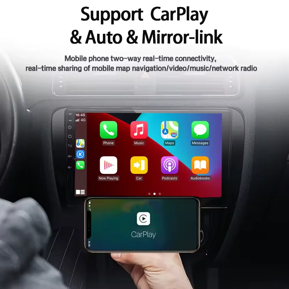 2din 9 Inch Touchscreen Autoradio 10 Inch Dubbele Din Auto Android Dvd-Speler