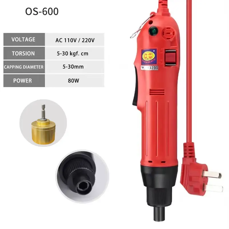 【Best】Handheld Capping machine sealing capping packaging equipment, bottle mouth tightening sealing