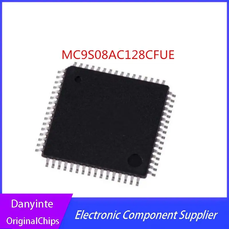 NEW    1PCS/LOT   MC9S08AC128CFUE   MC9S08AC128   9S08AC128     QFP-64