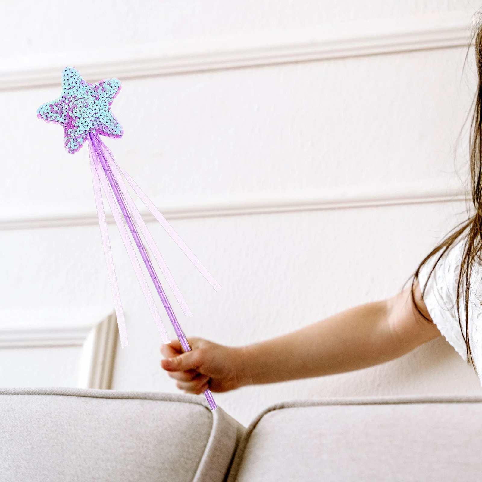 3 pçs brilhante estrela fada vara fontes de festa cosplay prop crianças palco fotografia varinha de fadas crianças fontes de festa