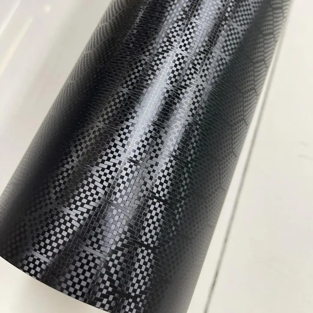 PET liner Carbon Fiber Adhesive Special Texture Car Wrap Carbon Fiber Weave honeycomb