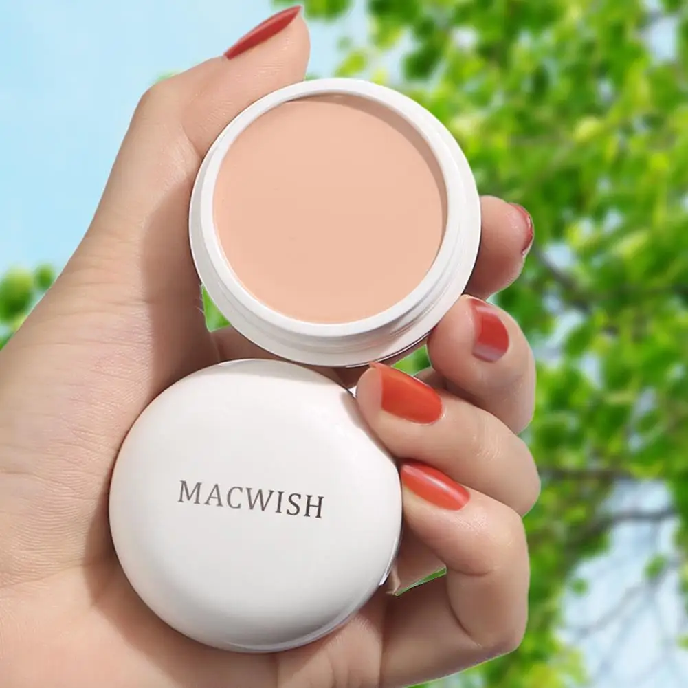 คอนซีลเลอร์กันน้ำแบบเต็มรูปแบบสำหรับรอยสักรอยแผลเป็นสิวรอยคล้ำรองพื้นแบบธรรมชาติสำหรับทุกสีผิว T6F3