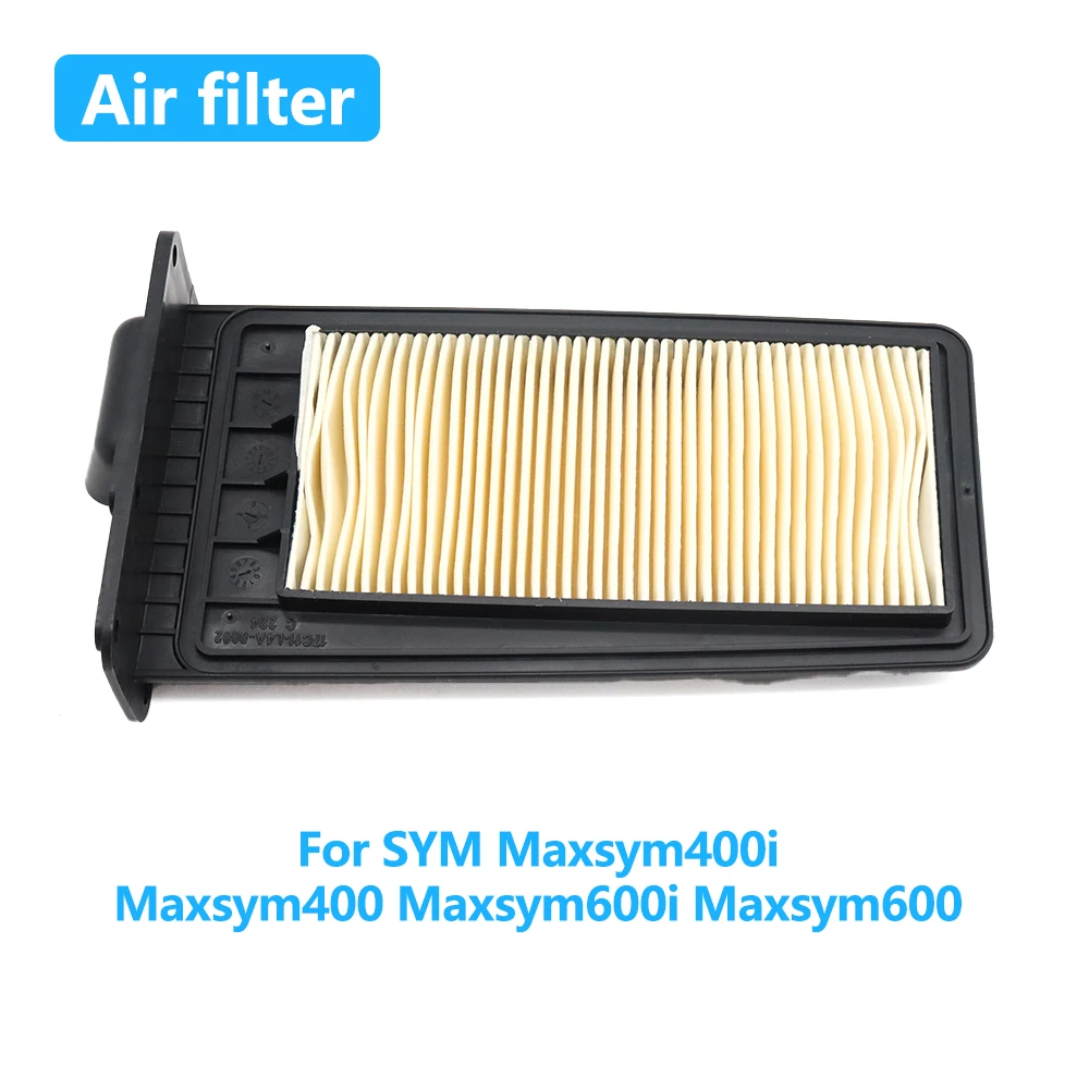 Воздушный фильтр мотоцикла для SYM Maxsym400i Maxsym400 Maxsym600i Maxsym600 Maxsym 400 400 600 600i аксессуары для очистки впускных отверстий Воздушный фильтр мотоцикла для SYM Maxsym400i Maxsym400 Maxsym600i Maxsym600 Maxsym 400 400 600 600i аксессуары для очистки впускных отверстий