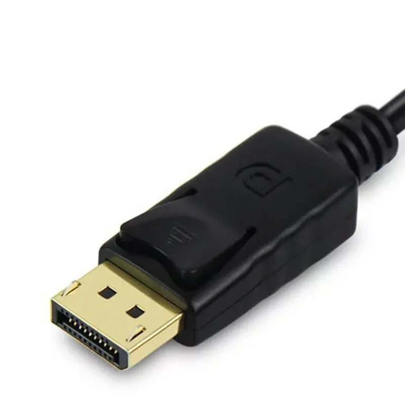 DP To DVI 24 1 Cable Adapter DisplayPort 1080P DP To DVI Conversion Cable For Monitor Projector DisplayPort Cable 1.8m