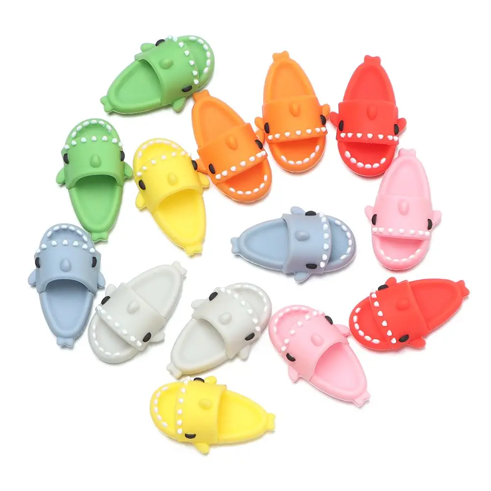 For SD Doll For OB11 Doll Slippers Girl Gifts Doll Shoes Dolls Accessories Play House Shark Slippers