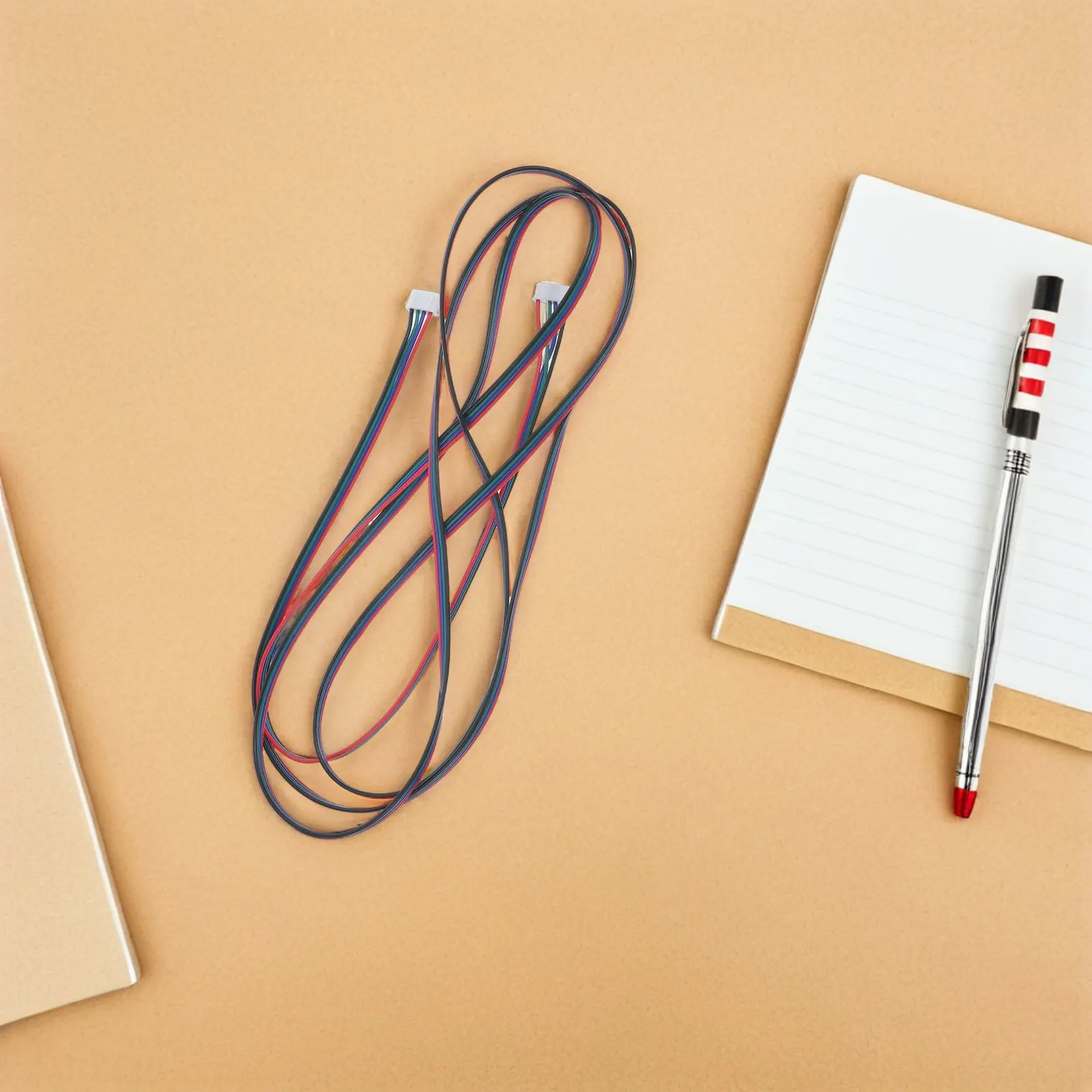 

3Pcs 4-Pin Stepper Motor Extension Cord for 3D Printer Universal Fit Wear-Resistant Material Extruder Motor Wire Extension