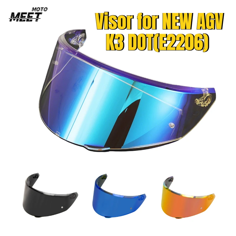 viseira-para-capacete-de-motocicleta-novo-agv-k3-dot-e2206--lente-protetor-e-acessorios