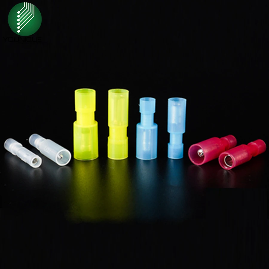 MPFNY FRFNY Type Wire Terminal Female Male Quick Joint Wire electrical Cable Connector Nylon Insulated Bullet Plug Cable Crimp