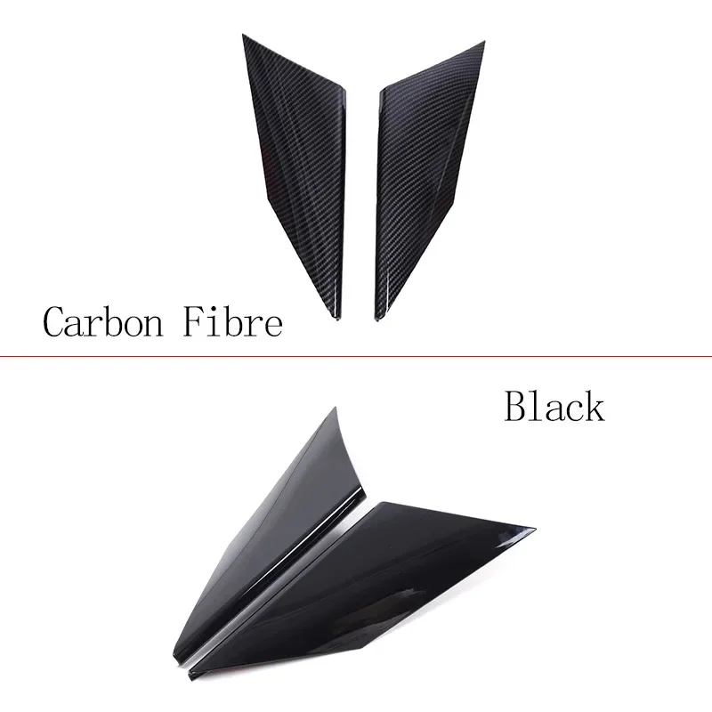 ABS Carbon Fiber/Black For BMW 5 Series G60 2024+ Car Center Control Tea Cup Side Panel Cover Sticker Car Interior Accessories