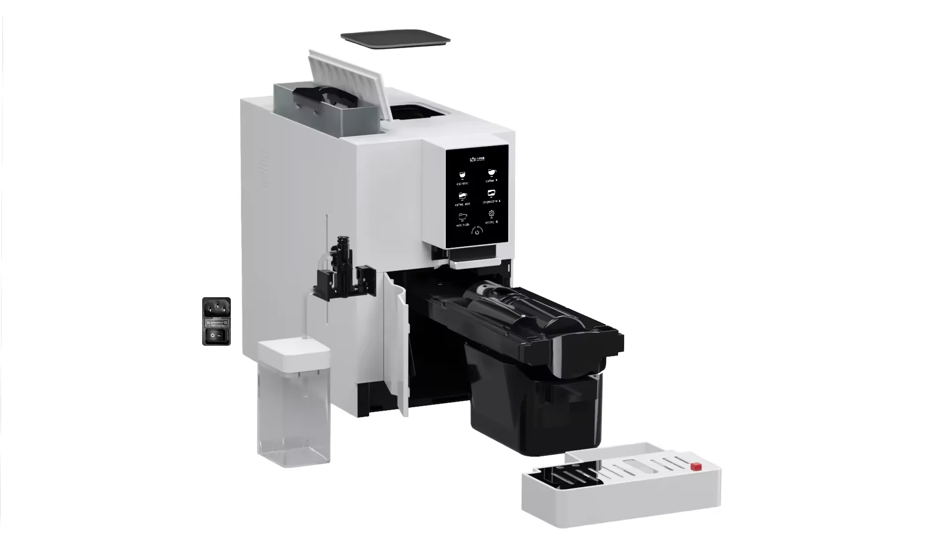 STLF TUYA WiFi Control Espresso automático Mini cafetera inteligente portátil