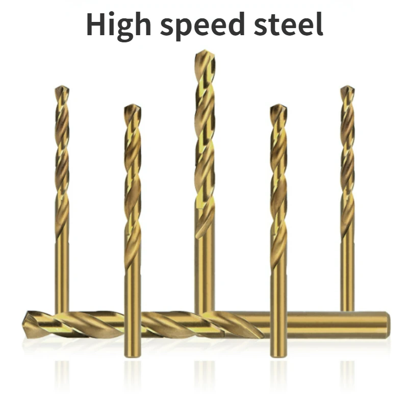 Bailey Twist Bit Stainless Steel Special Set with Cobalt High Hardness Drill Turning Head Iron Alloy Daquan Length=34mm-133mm