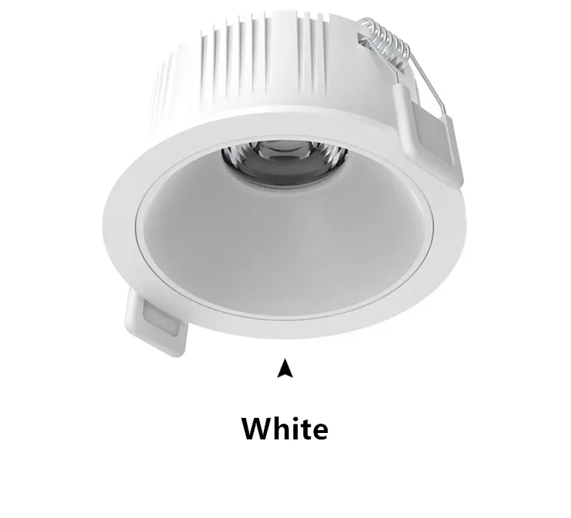 CRI 97 Anti Glare Recessed Dimmable LED Downlights 7W9W12W15W18W20W24W COB Ceiling Lamp Spot Lights AC110-230V +Led Drive